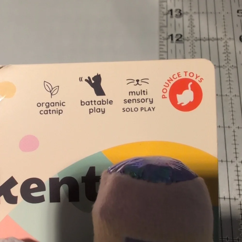 Assortment of Easter Cat Toys Teaser Wand & Catnip Felt Toys